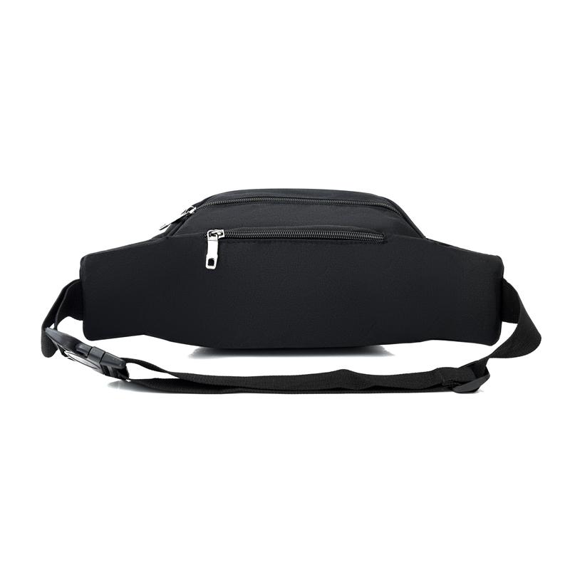 Multifunction Nylon Men Waist Bag Large-capacity Anti-theft Chest Bag Outdoor Travel Waterproof Sports Mobile Phone Bag