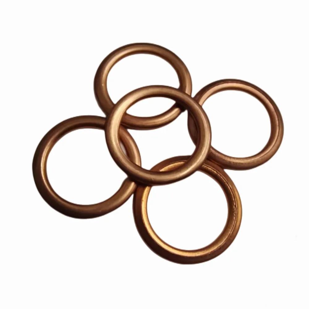 5pcs Engine Drain Plug Gasket 031338 FOR Peugeot 206 301 307 408 508 3008 607 407 307SW 308S Citroen C3 C4 PICASSO 1.6 16V