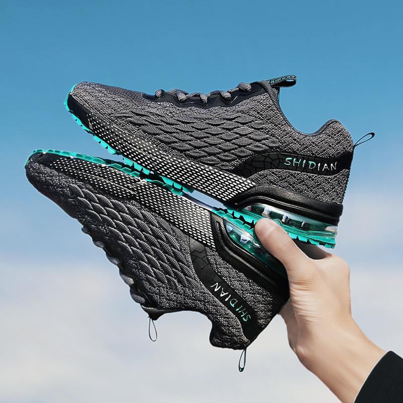 Herbst Sportschuhe 2025 neuer Trend lässig Laufnetz trendige Schuhe große Größe Sommer Herrenschuhe vielseitig atmungsaktiv erhöhen