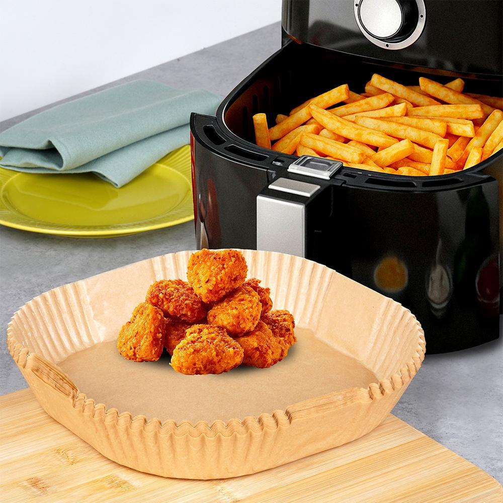 50x Air Fryer Insert for Fat-Free Fryer Baking Paper 23cm