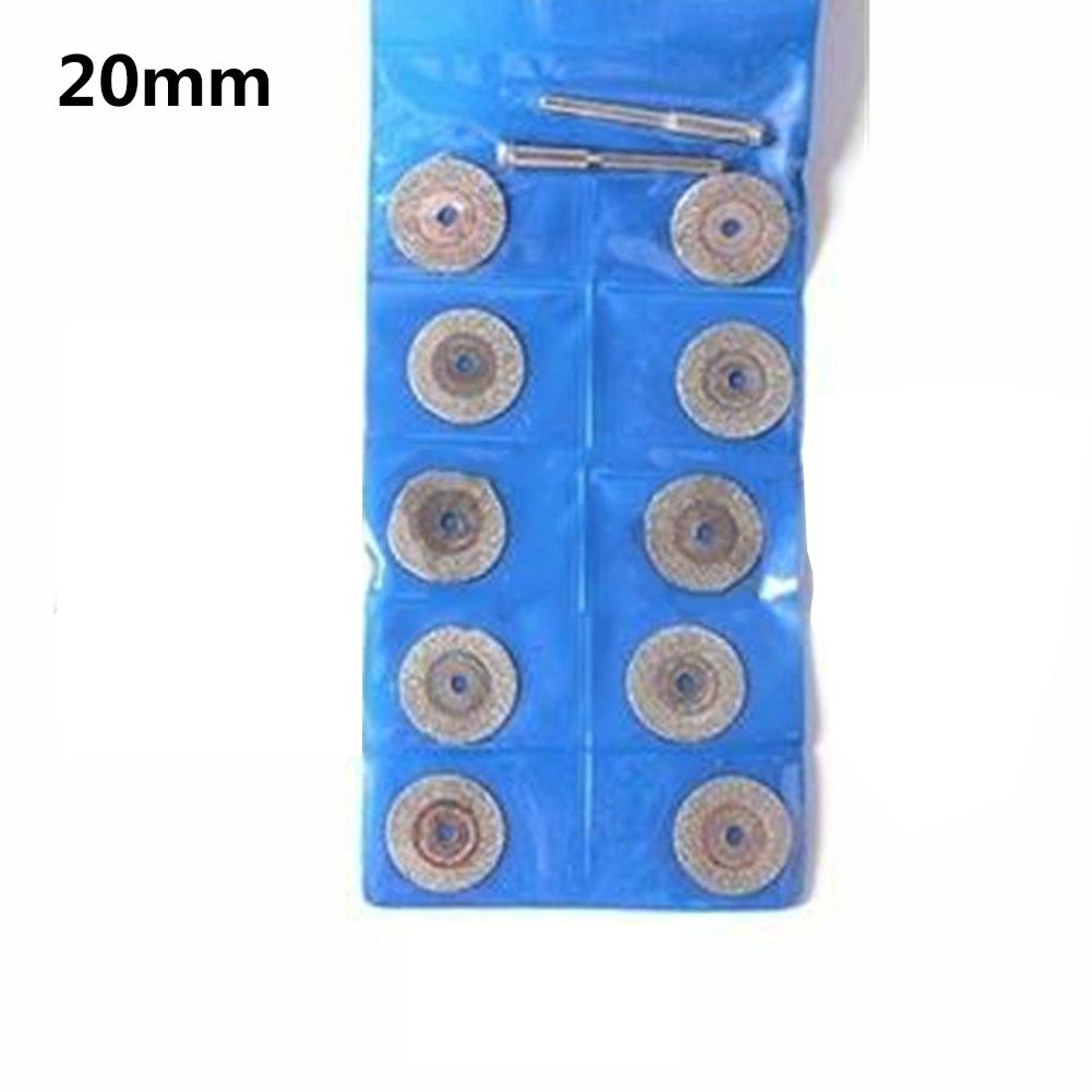 Diamond Cutting Discs +2 Mandrel Carpentry Rotary Wheel For wood plastics