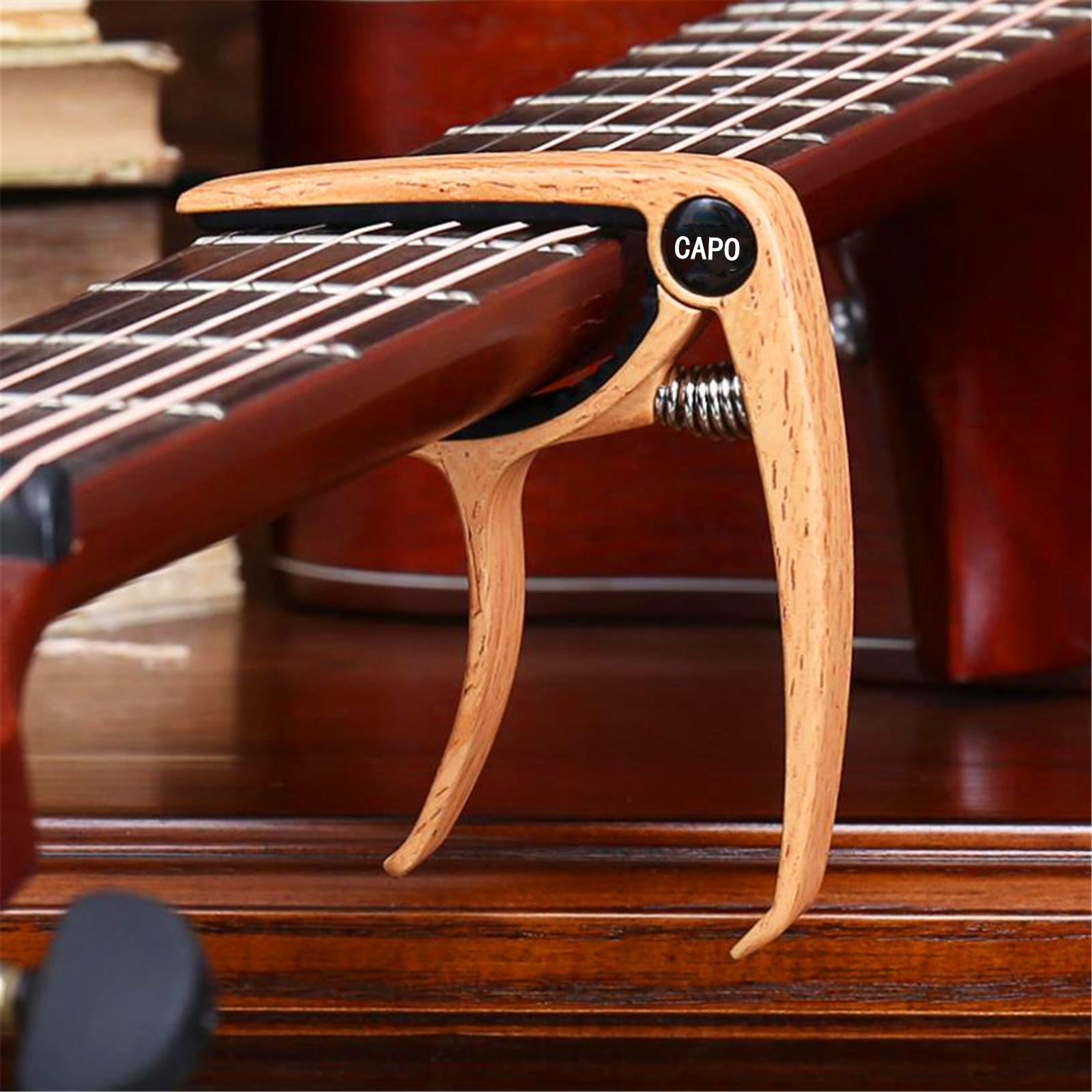 

Гітара Capo Metal 1PCS з алюмінієвого сплаву гітарного тюнера Затискач професійний ключ Тригер Capo для акустичних електричних музичних інструментів