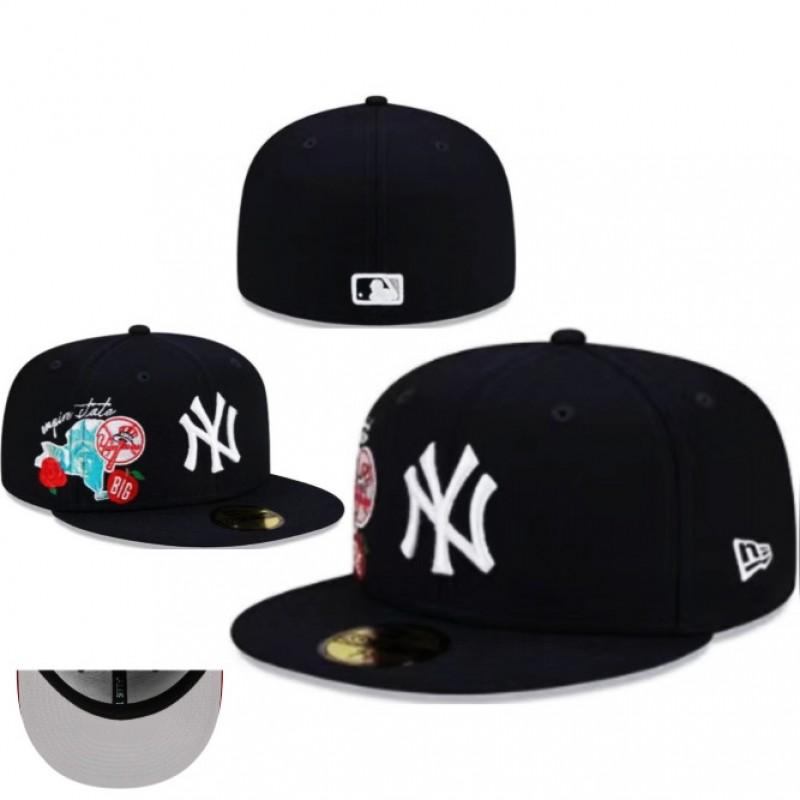 Καπέλο Baseball Yankees Ανδρικό Γυναικείο Κεντητό Επίπεδο Γείσο Βαμβακερό Καπέλο Ηλίου Μόδα Streetwear