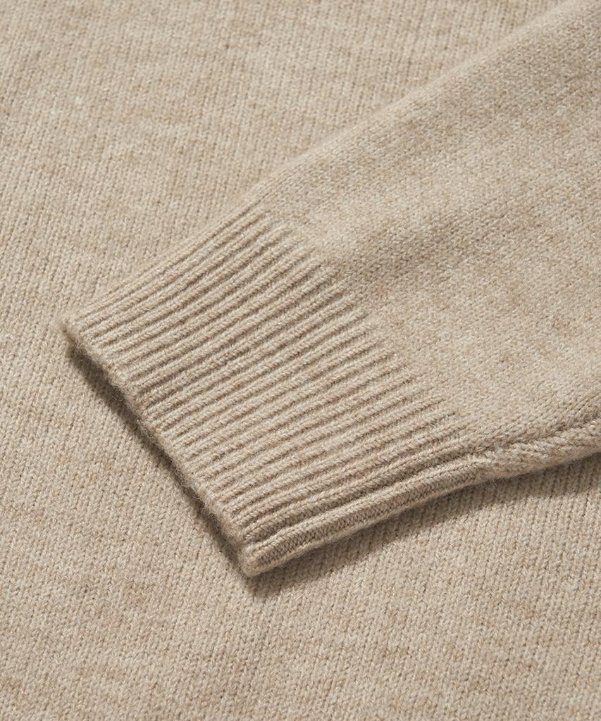AGOD Signature Daily Crew Neck Knit [Beige]