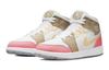 Jordan 1 Mid SE Pastel Vivid Green Grind GS DJ0338-100