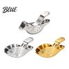 Lightweight Squeezer for Travel 2Pcs Fish Shape Lemon Squeezer Stainless Steel Manual Citrus Juicer Portable Hand Press Limes Oranges Cocktails,