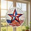 Acryl Puzzle Sonnenfänger 83 Teile DIY Sonnenfänger Bastelset für Erwachsene Buntglas Fenster Hängeornament für Haus Garten Dekoration