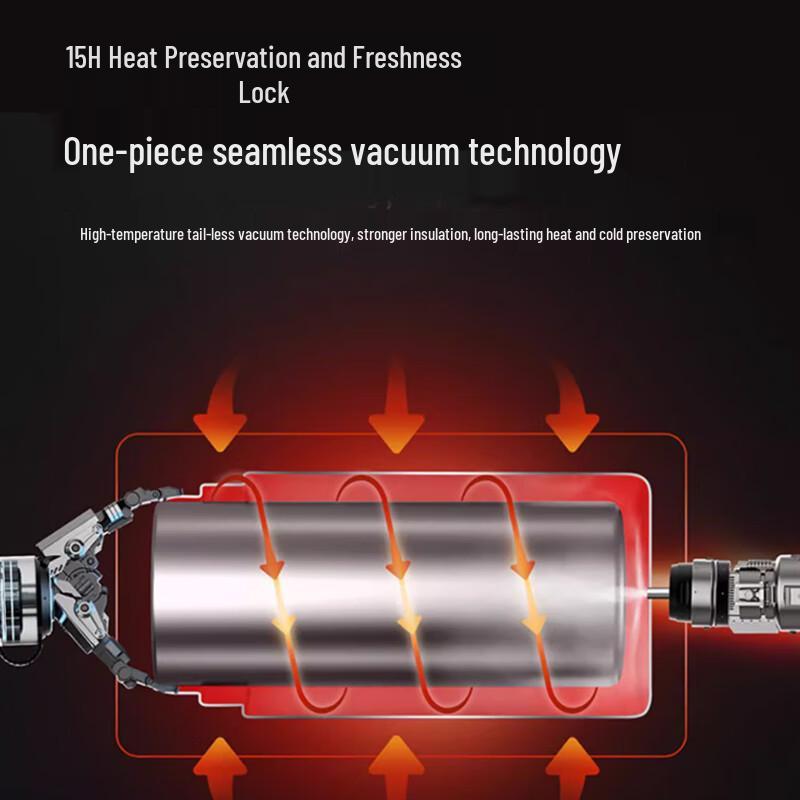 SUPOR Vacuum Insulated Stainless Steel Lunch Box