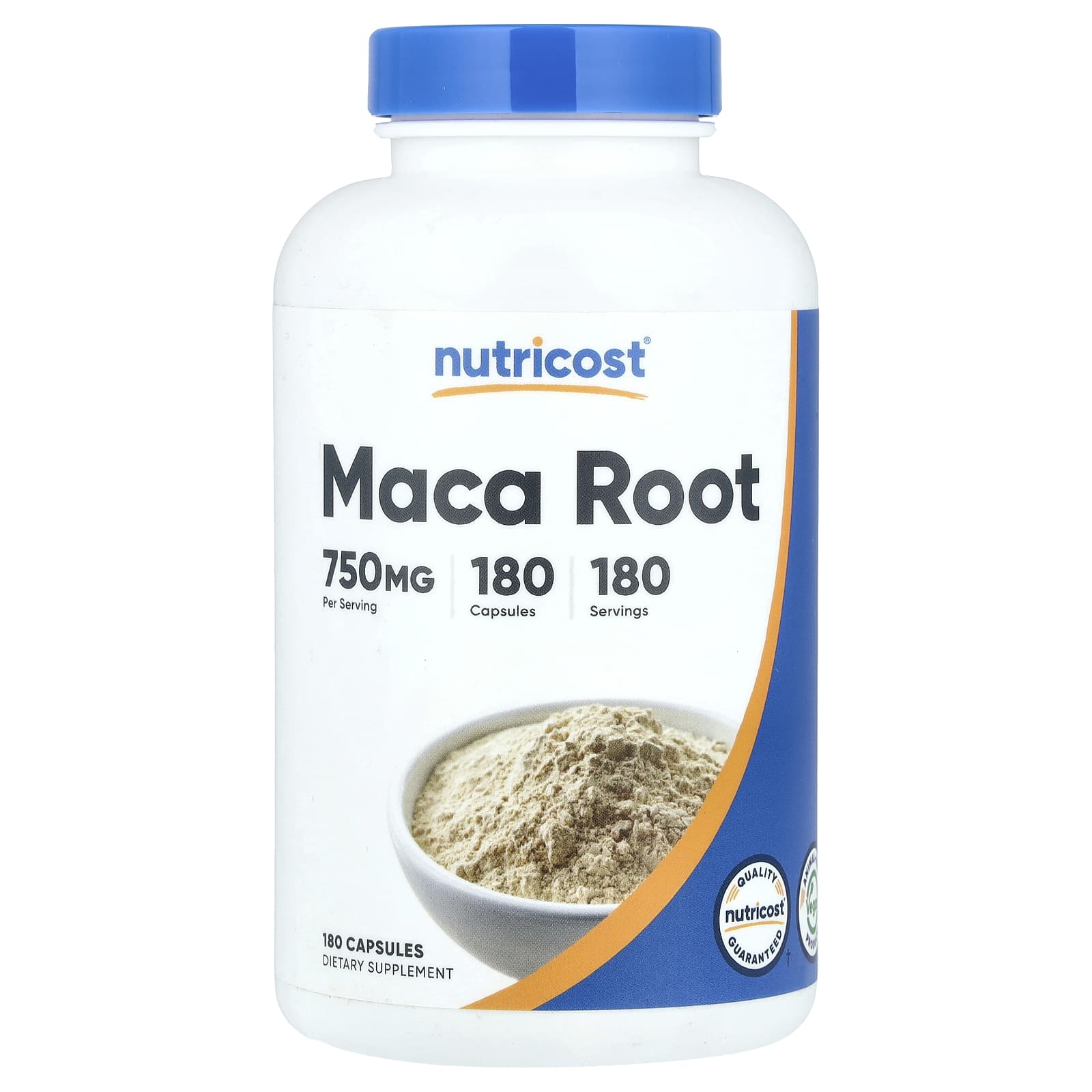 

Maca Root, 750Mg, 180 Capsules