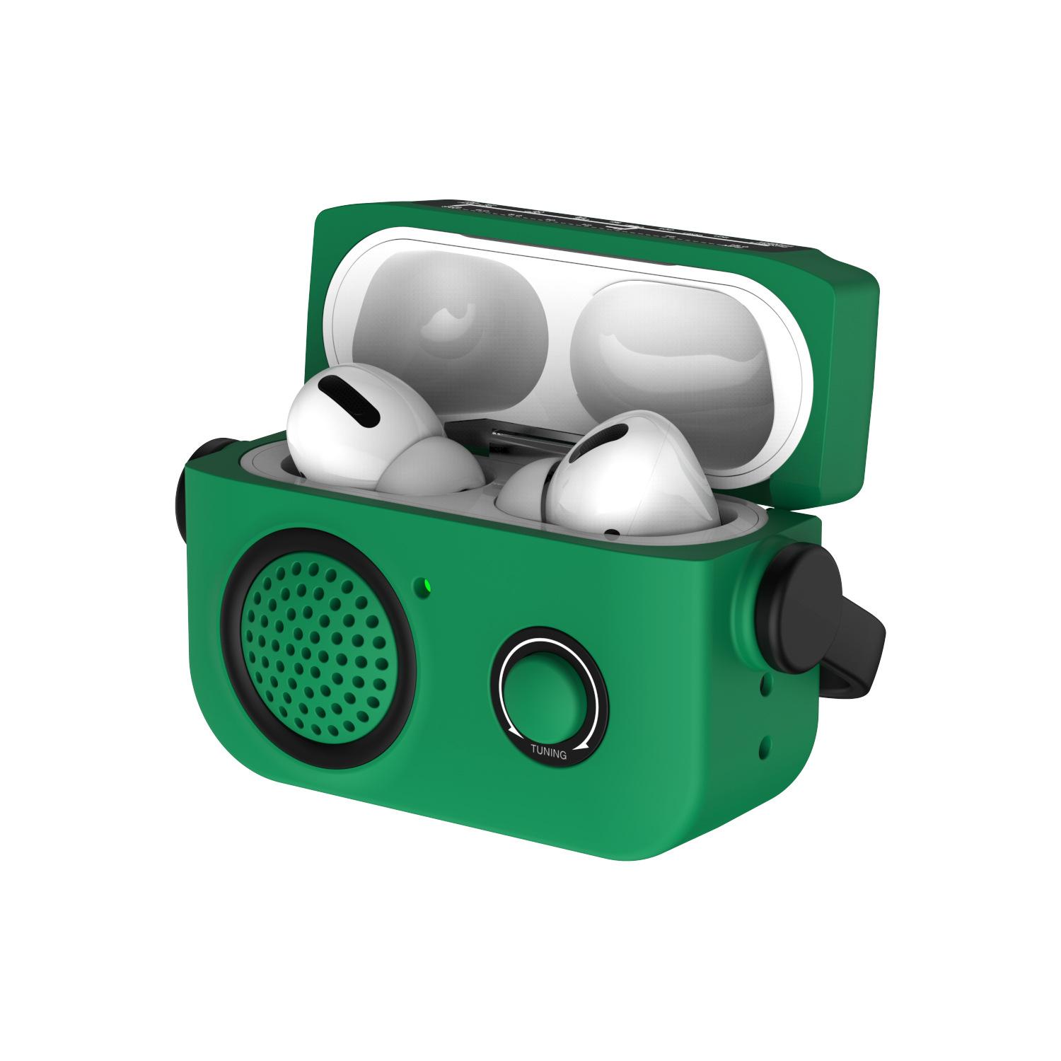 Radio AirPods 1 protective case pro1 earphone case protective case apple wireless bluetooth 1st generation earphones Airpods 1/2 generation