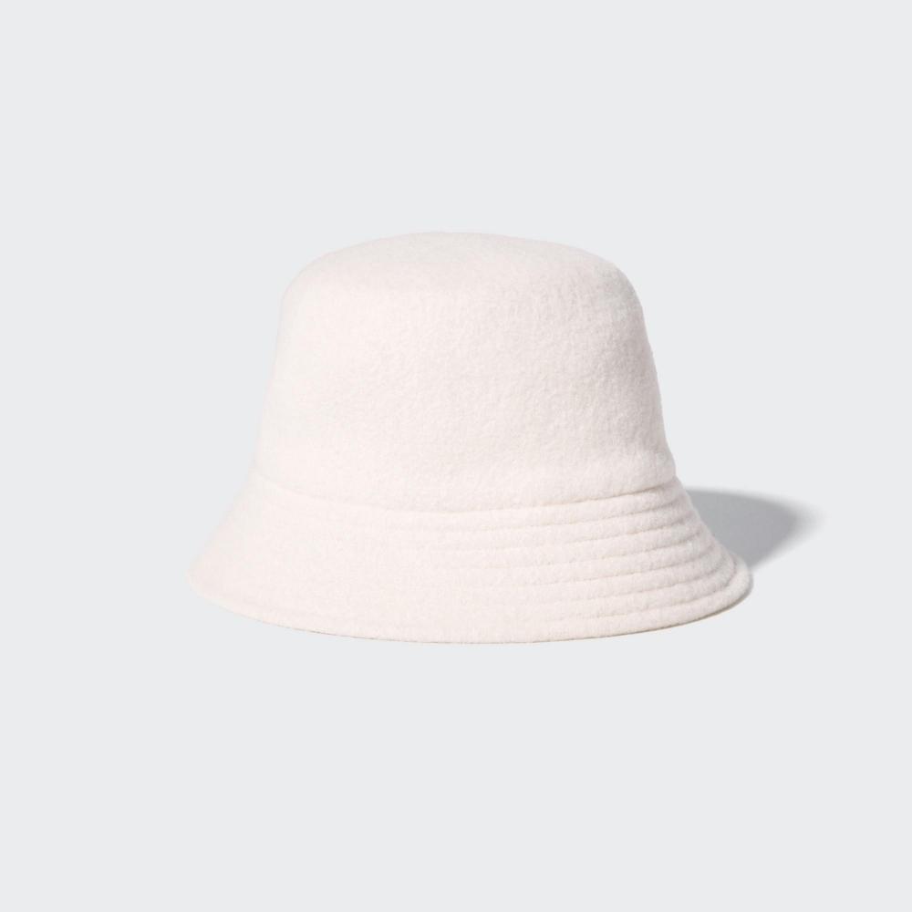 

РЕГУЛИРУЕМАЯ ШЕРСТЯНАЯ ШАПКА UNIQLO 01 OFF WHITE/WOMEN FREE