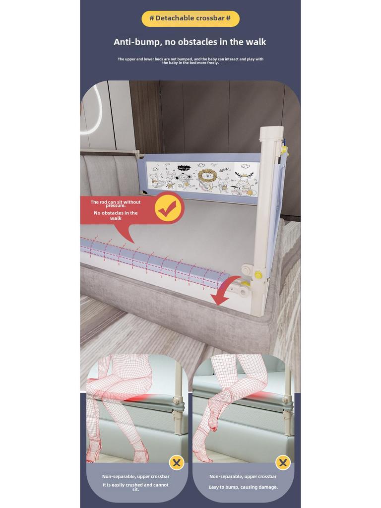 Kindersicherheits-Bettgitter