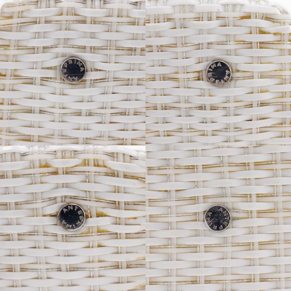 Anteprima Intretti Tote Bag Wire Bag White Wire Cord Women Used