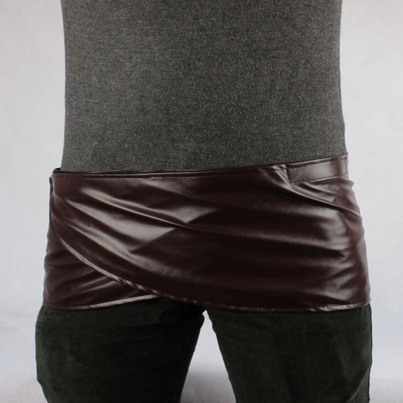 Attack On Titan Survey Corps Cosplay Skirt with Leather Butt Cover