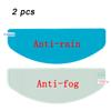 4Pcs Motorcycle Helmet Clear Rainproof and Anti-fog Film Universal Motorcycle Helmet  Coating Sticker Film Helmets Accessories