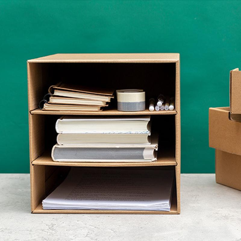 1pc Three Layers Drawers Office File Storage Box,stationery &magazine&File High Quaity Storage Drawer Organiser.