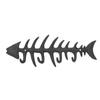 Fishbone Hook Rack Industrial Style Personality Retro Wall Hanging Fishbone Towel Coat Hook