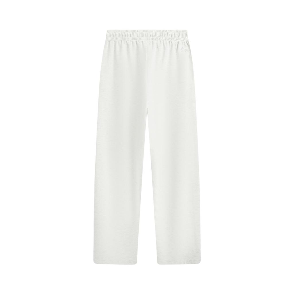 Li Ning Sports Lifestyle Series Logo Embroidered Letter Sweatpants Women bottoms AKLW238-1