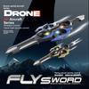 Sword Flying RC Drone, Remote Control Flying Sword Toy for Boys Girls Magic Air Hovercraft Birthday Gift