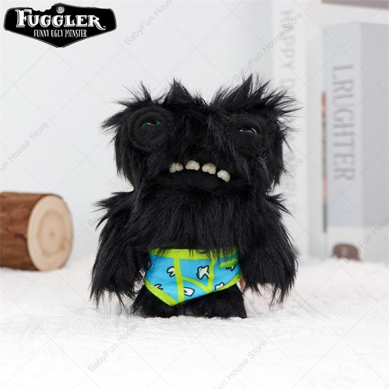 Fuggler Çirkin Dişli Canavarlar Peluş Oyuncaklar Anahtarlıklar Fugglers Geniş Gözlü Acayip Sinirli Uzaylı Tavşan Peluş Bebekler Süsler