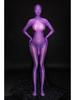 M Xl Separate Fingers Synthetic Fiber Catsuit Bodystocking Penis Sheath Hooded Zentai Jumpsuit Transparent Leggings Leotard Conjoined Intimate Wear