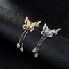 Animal Cubic Zircon Butterfly For Women Girl Rhinestone Accessories Jewelry Brooches Pin Corsage