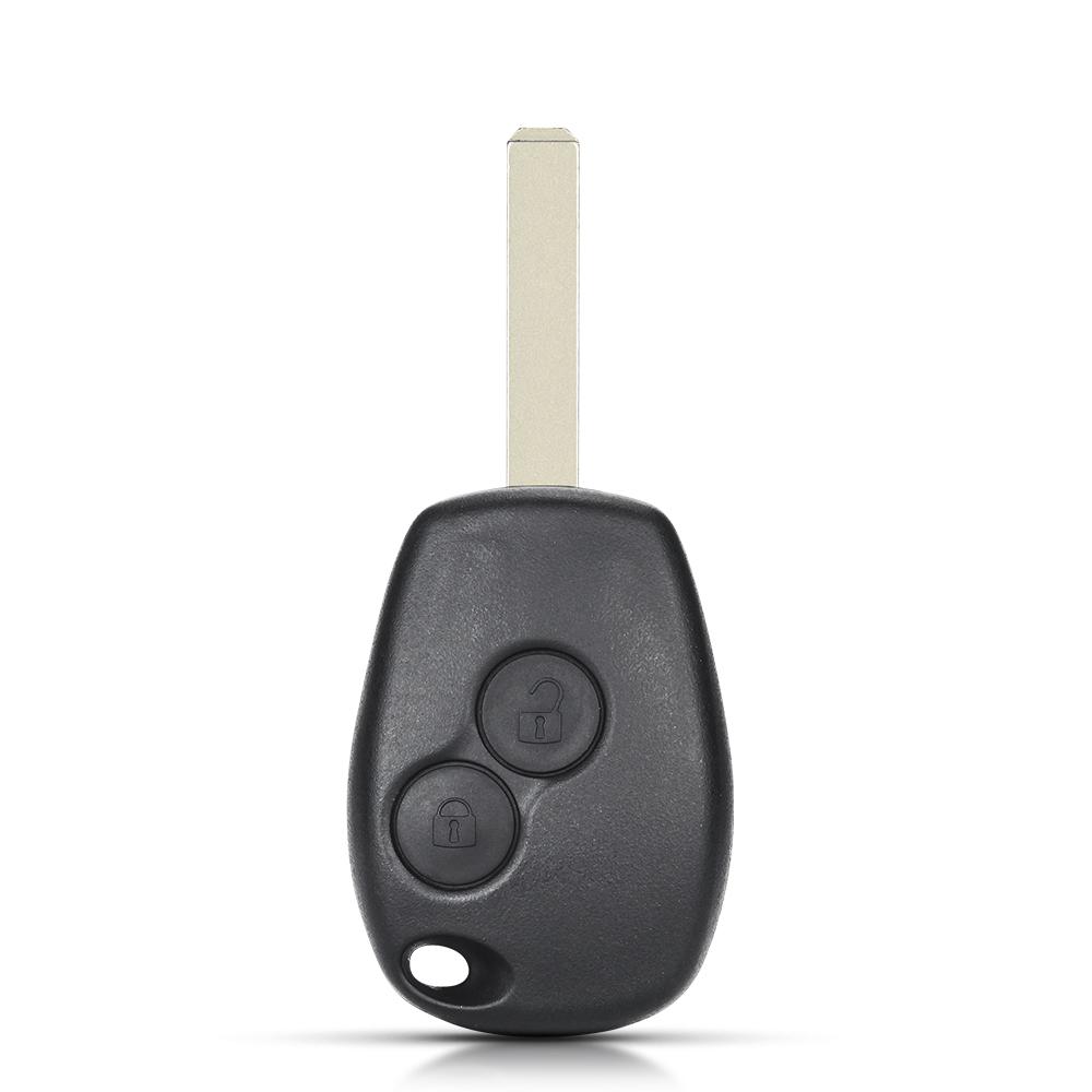 KEYYOU 10pcs Key Case For Renault Megane Modus Espace Laguna Duster Logan DACIA Sandero Fluence Clio Kango For NISSAN ALMERA