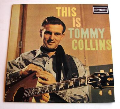 LP Record TOMMY COLLINS - This Is Tommy Collins HAT3071 Stetson UK Folk Used