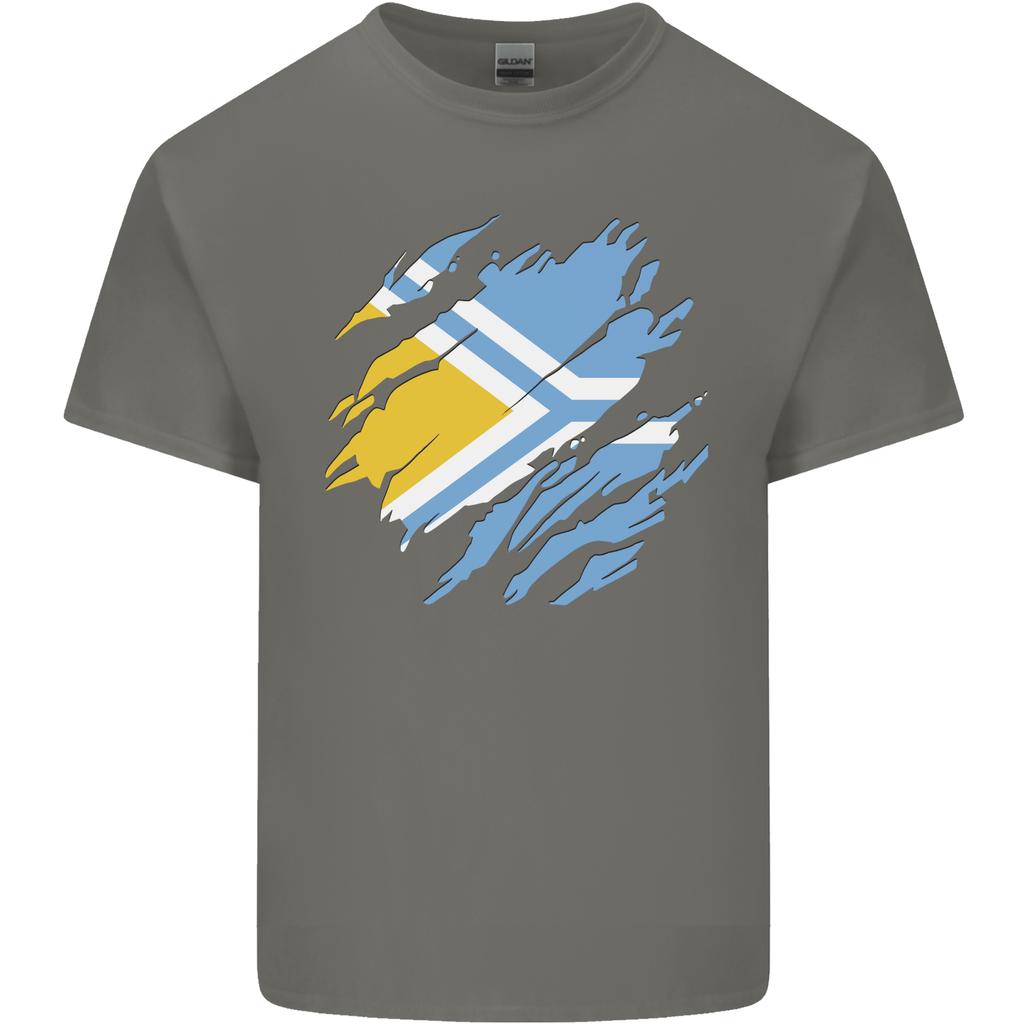 Torn Flag Tuva Unisexs Light Cotton TShirt