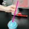 Plastic Spoon Bar Pub Slush Straw Drinking Straw Party Celebration