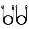 S Video Cord Mini DIN 9Pin Male To Female S Video Cable for Video Devices Like TV Receiver Projector Camera Connection