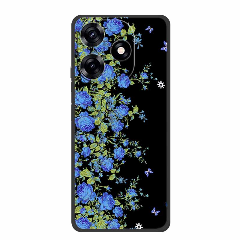 Funda For Infinix Hot 30 Case Hot30 Phone Cover Black Silicone Soft Phone Case For Infinix Hot 30 30i NFC Back Cover Case Capas