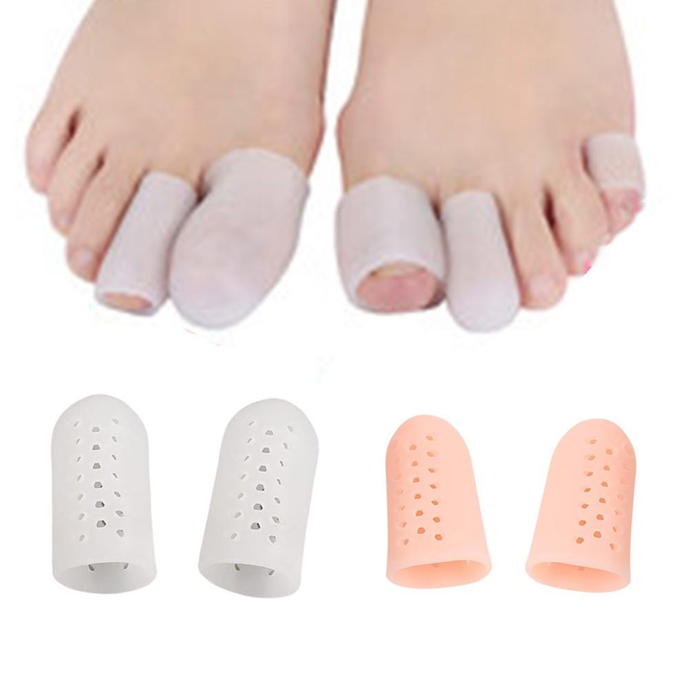5/10PCS Gel Toe Protector for Big Toe - Soft, Flexible, and Breathable Design To Prevent Ingrown Toenails and Blisters - 2 Pieces