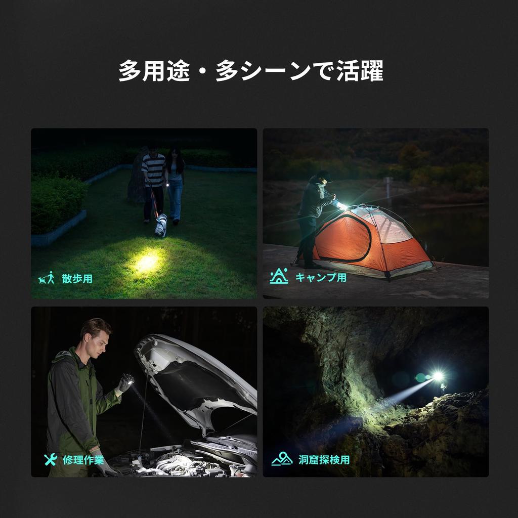 OLIGHT Baton Turbo Max 1000 510 EDC Handheld Perfect for and As a IPX8 Emergency and Power Outage Preparedness Flashlight, Lumens, Compact, Long-Range