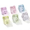 Acrylic Translucent Simulated Ice Cubes Non-porous Beads For DIY Necklace Bracelet Earrings Jewelry Making Craft Accessories