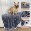 Portable Ultra-Soft Pet Bed Blanket Cute Dot Pattern Cozy Warm Pet Pad Machine Washable Breathable Dog Blanket for Dog/Cat