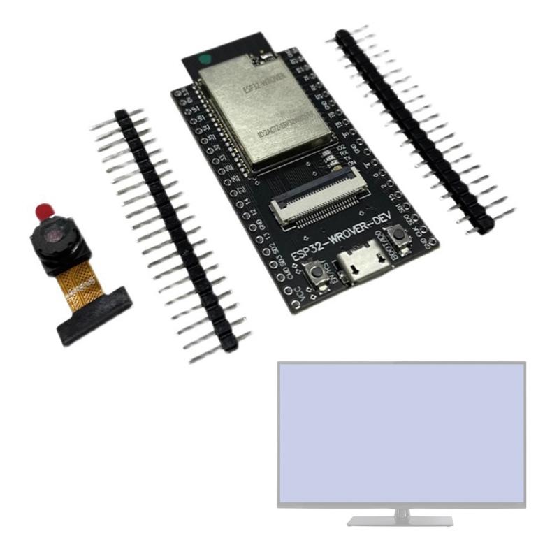 ESP32 WROVER DEV Wifi Bluetooth-compatible Boards with OV2640 Camera Energy Saving, Wireless Connectivity