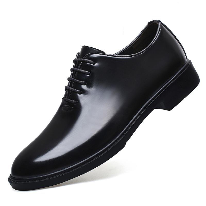 All-match Men Casual Dress Footwear Classic Men Shoes for Wedding Brand Men's Shoes Business Men Oxford Leather Shoes Size 36-49
