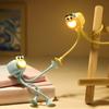 Verstellbares Tintenfischform Nachtlicht Cartoon Faltbare Tischlampe Mini Schreibtischdekorlampe Schlafzimmer