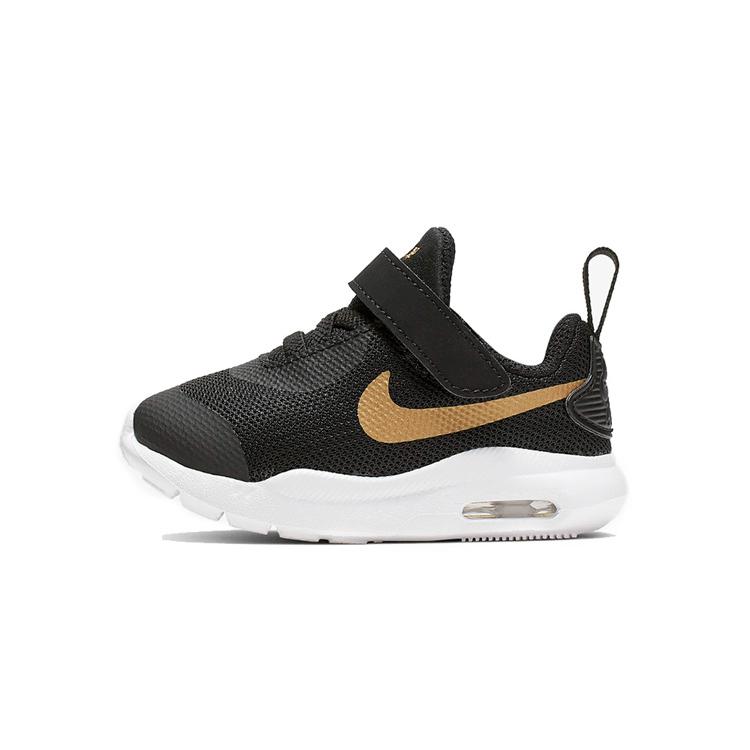 Nike Air Max Oketo Toddler Shoes Black Gold Infant And Toddler AT6658-001