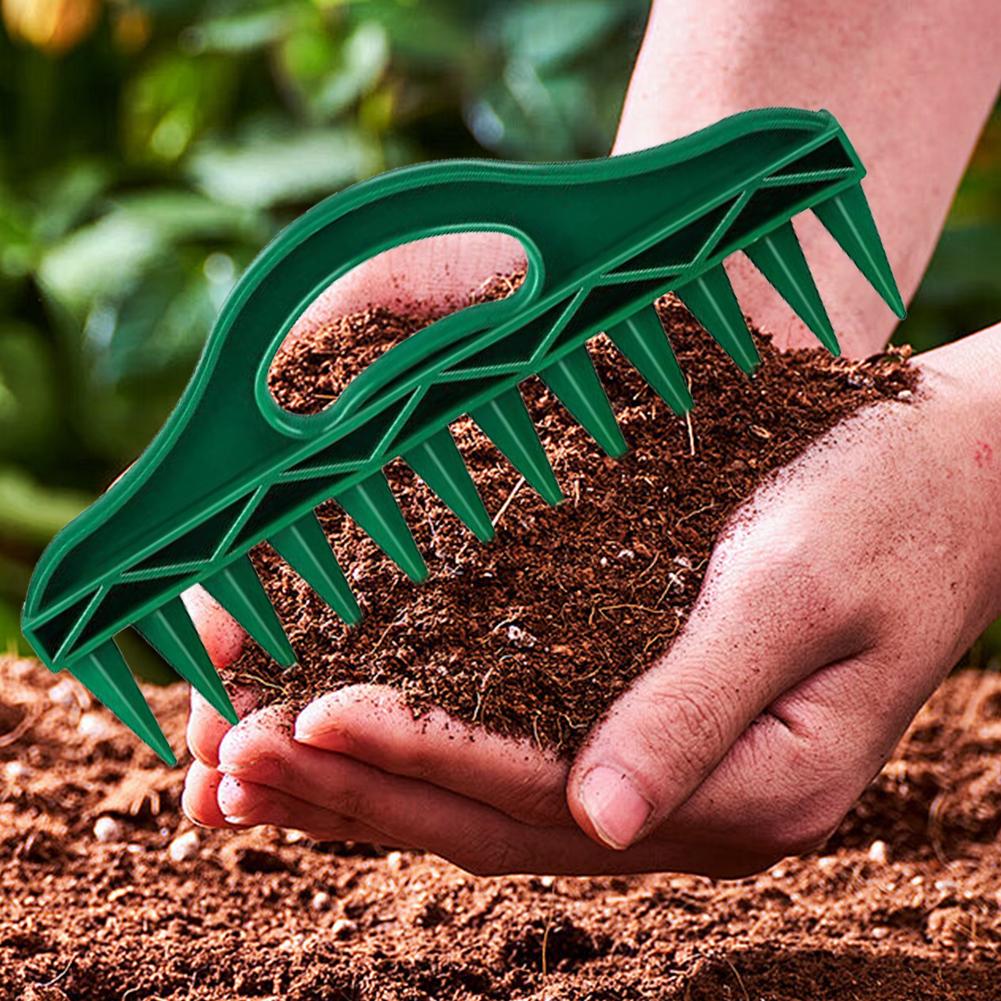 Multi Zaad Pootstok Tuingereedschap 12-Gats Snel Zaaien Zaad-in Grond Graver en Grond Afstandhouder Tuin Hand Planter voor het Planten van Zaden