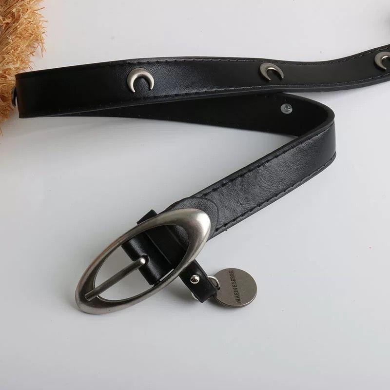 Unique Inspired Retro Moon Crescent Belt Waist Chain For Trendy Couples Fashion