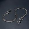 54CM Pants Chain for Men Long Biker Keychain Jean Wallet Hip Hop Punk Chain for Men Women Goth Chain Black