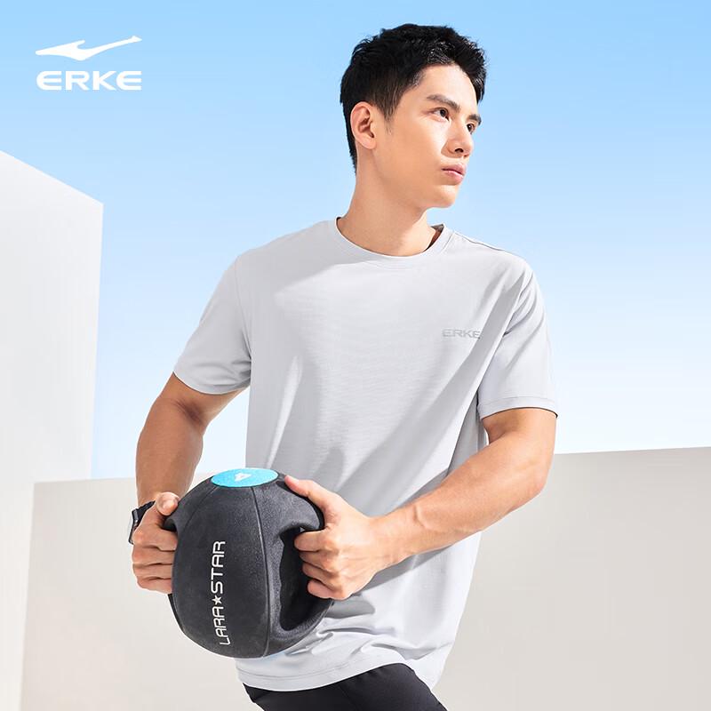 

Erke Men s Quick-Dry Round Neck Running T-Shirt L