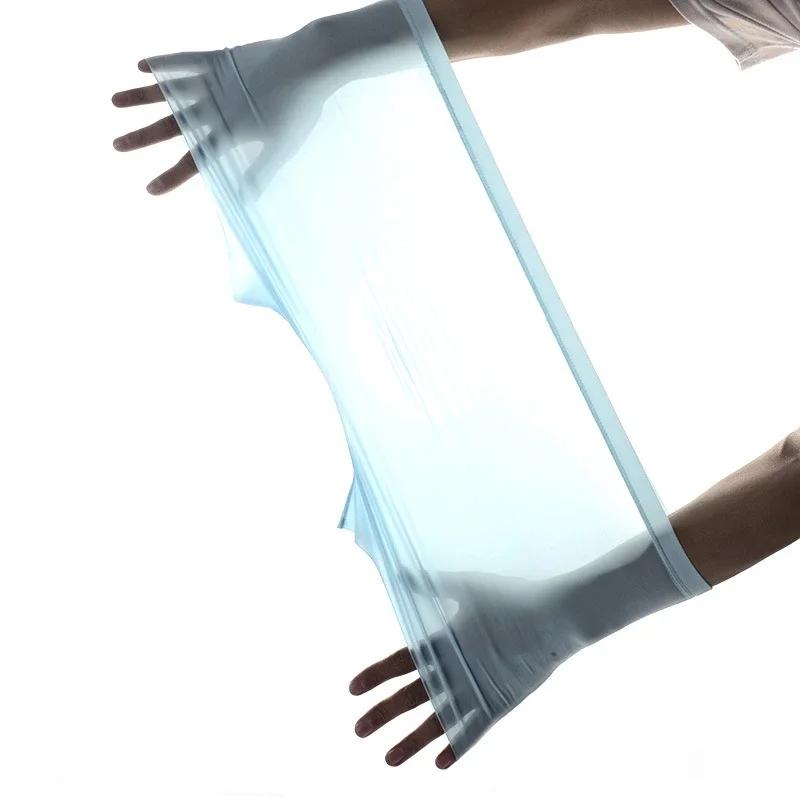 2PCS Summer Men Ultra-thin Boxers Briefs Ice Silk Seamless Underwear Sexy Lingerie Underpants Shorts Solid Breathable Panties