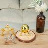 New Crystal Ball Metal Base Figurine Display Stand Handicraft Sphere Stone Support Holder Desktop Ornaments Photography Props