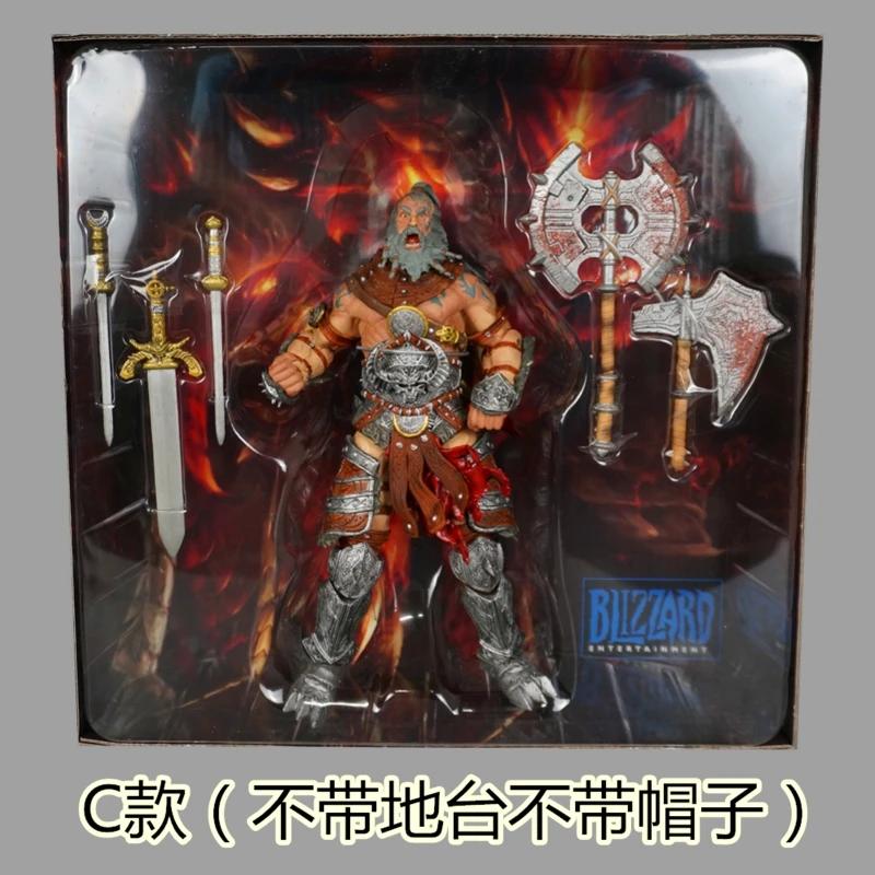 Spiel Diablo 3 Anime Figur Barbar Vier Reiter Tischmodell Puppen Figurinen Klassische Actionfiguren Dekoration Erwachsenenspielzeug