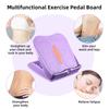 Adjustable Slant Board Balancing Board Lacing Plate Fitness Pedal for Leg Stretch Training