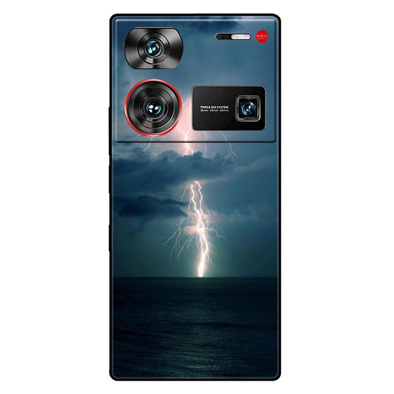 For ZTE Nubia Z60 Ultra 5G Case Silicon Fashion Space Wolf TPU Painted Coque Funda for Nubia Z60Ultra 5G NX721J Cover Protective