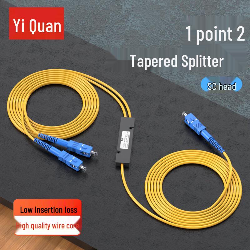 

SC Fiber Optic 1x2 Splitter 1x2
